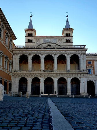 Basilica di Santa Maria Assunta in Padua, Italyの写真素材