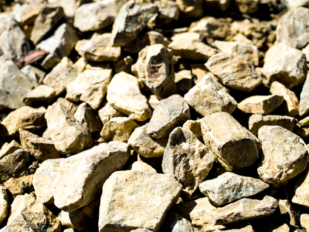 Rocks on the ground textureの写真素材