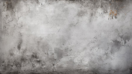 Old grunge grey concrete wall texture background. Wallpaper for designの素材