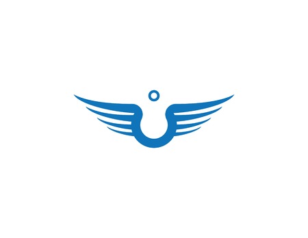 wing symbol for a professional designerのイラスト素材
