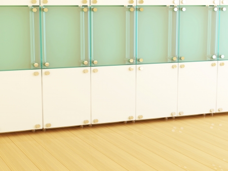 Interior design of modern room. Wall decoration.の写真素材