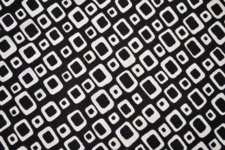 Fabrics.The Drawing much squares.の写真素材