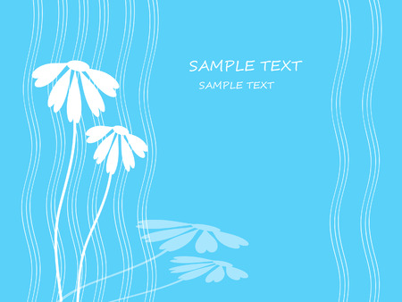 The Background flowerses.The Festive postcard.のイラスト素材