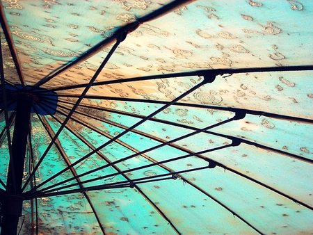 Outdoor Umbrella  Abstractの写真素材