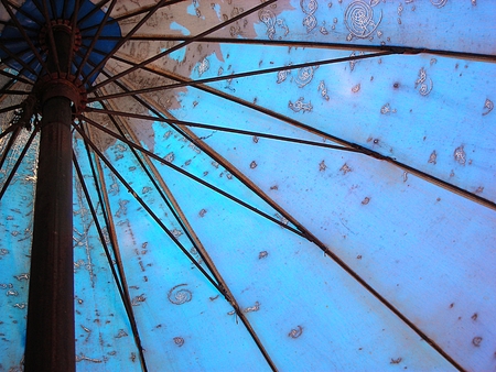 Outdoor Umbrella  Abstractの写真素材