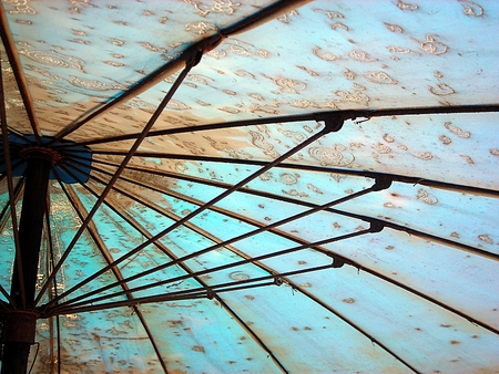 Outdoor Umbrella  Abstractの写真素材