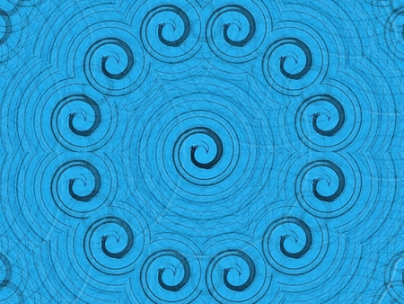 Abstract circles art background. swirl pattern