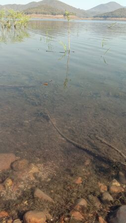 Scenery and mountain riversの写真素材