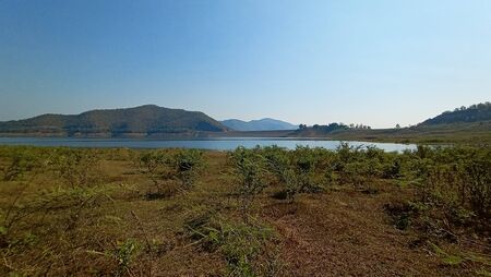 Scenery and mountain riversの写真素材