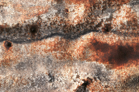 Rusty metal texture. Grunge rusty metal background for design