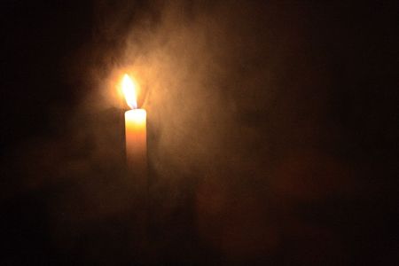 A candleの写真素材