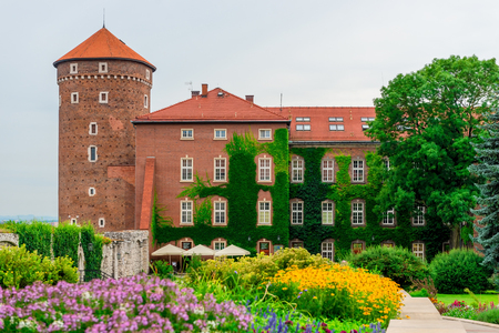 Krakow, Poland - August 13, 2017: Krakow, Wawel Castleのeditorial素材