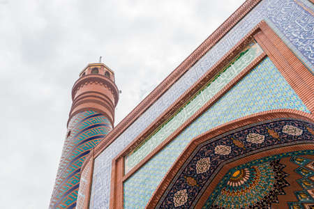 Imamzadeh Mausoleum in Ganja the second biggest city of Azerbaijanの写真素材