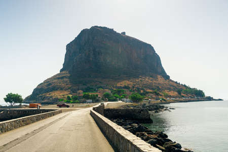 Monemvasia old town, island of Greeceの写真素材