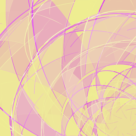 Spiral yellow, pink color background wallpaper. abstract.のイラスト素材
