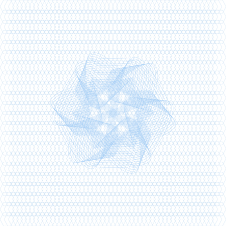 Galinosh Blue background. The protective layer. Use to design certificates, bank notes, currency notes.のイラスト素材