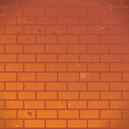 Wall made of bricks backgroundのイラスト素材