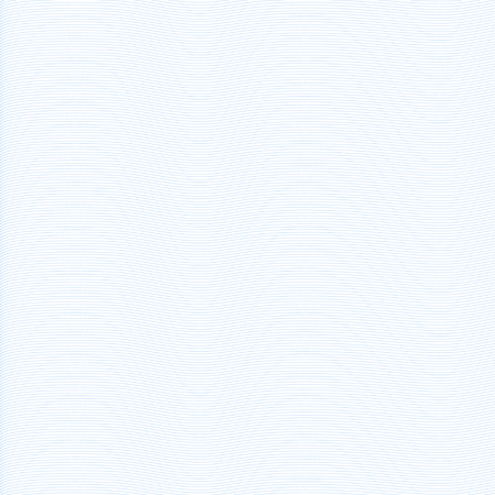 Blue lines on a white background.  Guilloche. The protective layer for banknotes, diplomas and certificates. Waves.のイラスト素材