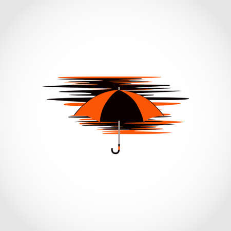 Umbrella Vector illustrationのイラスト素材
