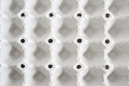Empty Paper tray of eggs.の写真素材