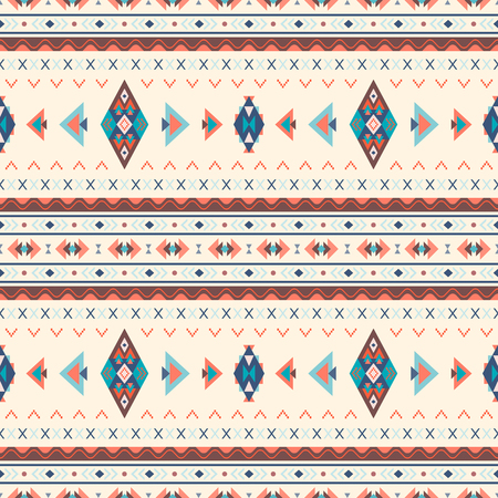 Ethnic boho seamless patterns. Abstract vintage ornament. Background texture, wallpaper, wrapping....