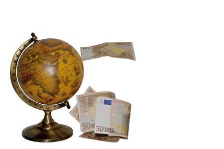 Money makes the world go round 2の写真素材