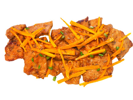 Korean food roasted meatの写真素材