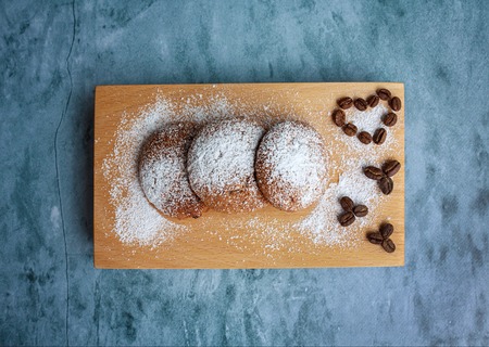 In love with cookies. Sweet food photo.