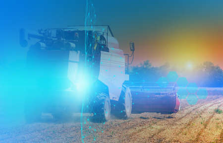 combine harvester control using artificial intelligence, an abstract view of future technologies and...
