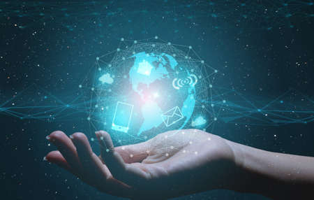 the concept of modern technologies and the development of the Internet, the fifth generation of...