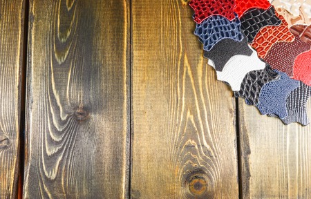 Genuine leatherの写真素材