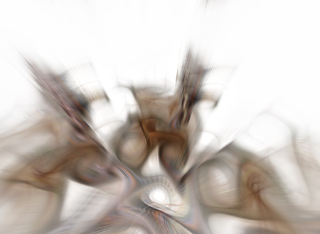 Stylized images of flowers and intersecting spiral lines. The infinity of space and time. Chaotic movement in space. Collision of stars. Interaction of cosmic objects. The invisible world.の写真素材