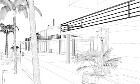 villa projectの写真素材