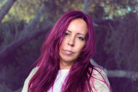 Portrait of womanの写真素材