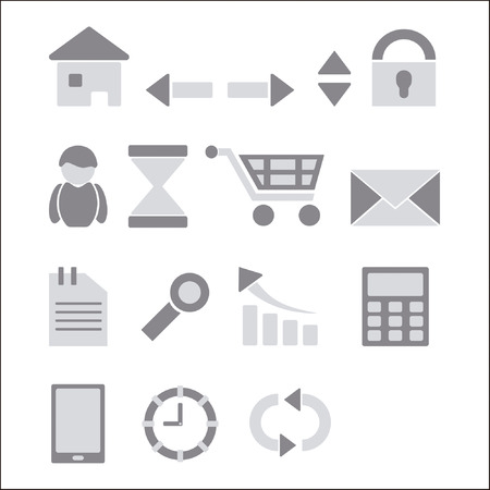 Web Iconsのイラスト素材