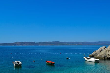 Landscape view of Adriatic Sea, Croatia