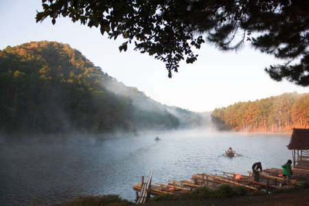 Winter, north of Thailandのeditorial素材