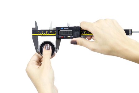 Saliper measurement in female hands
