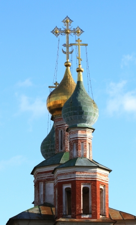The Gate Church of the Intercession of Novodevichy Convent in Moscowの写真素材
