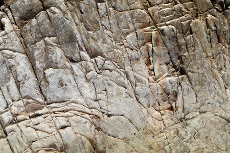 The texture of the large stone photographed close up