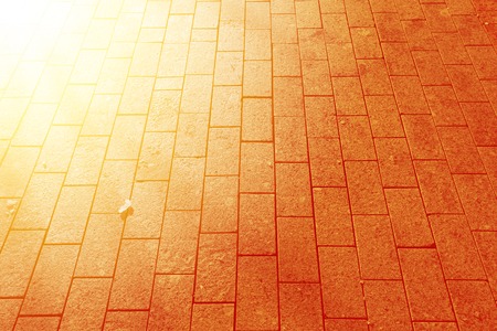 Beautiful texture of the brick photographed close upの写真素材