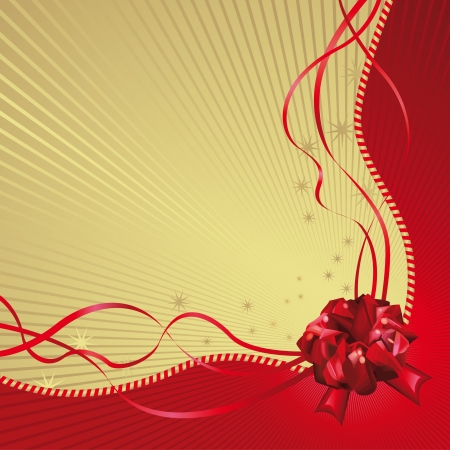 Greeting Card with decorations and copy spaceのイラスト素材