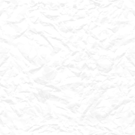 Abstract seamless white crumpled paper texture for wallpaper background designのイラスト素材