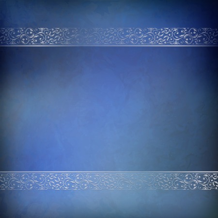 Abstract vector background with patterned frame, delicate textureのイラスト素材