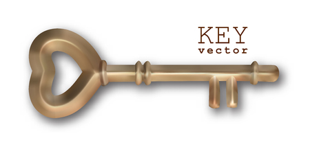 Vector Vintage Keyのイラスト素材