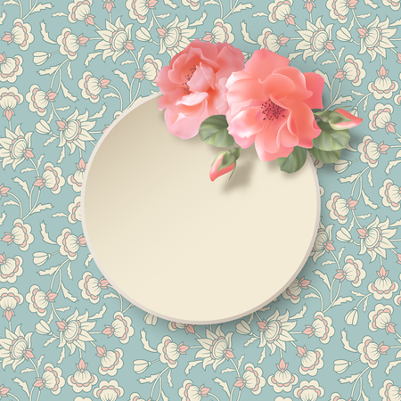 Vintage Greeting Cardのイラスト素材