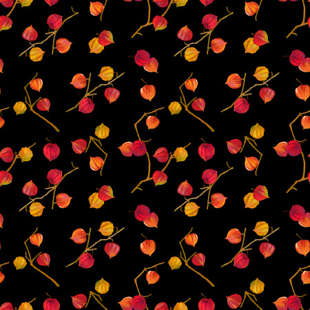 Autumn Seamless Patternの写真素材