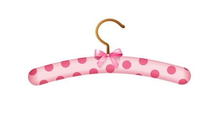 Silk Coat Hangerのイラスト素材