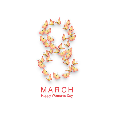 Womens Day Greeting Cardのイラスト素材