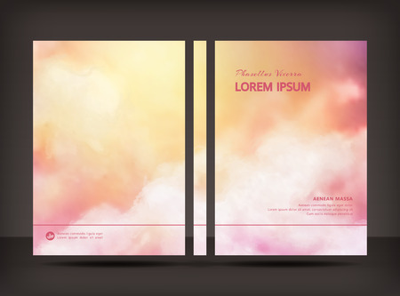 Brochure Design Templateのイラスト素材